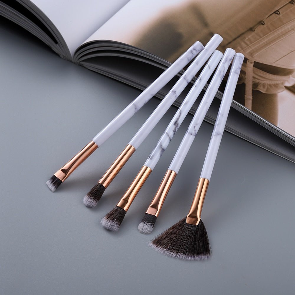 best FLD 5/15Pcs Makeup Brushes Tool Set Cosmetic Powder Eye Shadow Foundation Blush Blending Beauty Make Up Brush Maquiagem 0 shop online at M2K Trends for