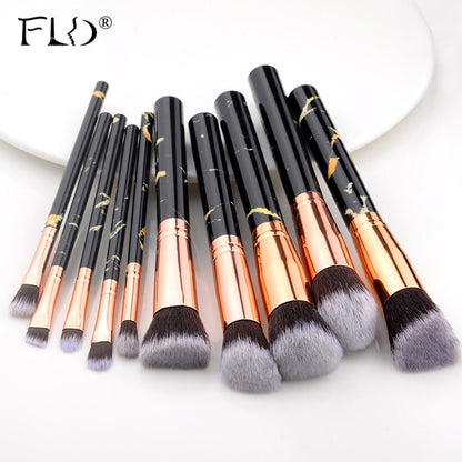 best FLD 5/15Pcs Makeup Brushes Tool Set Cosmetic Powder Eye Shadow Foundation Blush Blending Beauty Make Up Brush Maquiagem 0 shop online at M2K Trends for