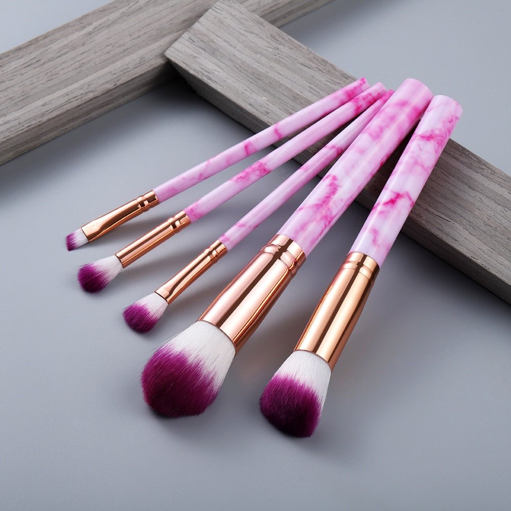 best FLD 5/15Pcs Makeup Brushes Tool Set Cosmetic Powder Eye Shadow Foundation Blush Blending Beauty Make Up Brush Maquiagem 0 shop online at M2K Trends for