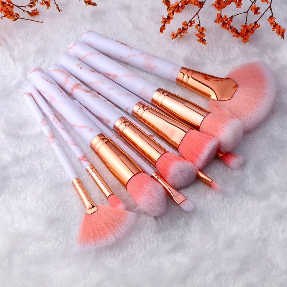 best FLD 5/15Pcs Makeup Brushes Tool Set Cosmetic Powder Eye Shadow Foundation Blush Blending Beauty Make Up Brush Maquiagem 0 shop online at M2K Trends for