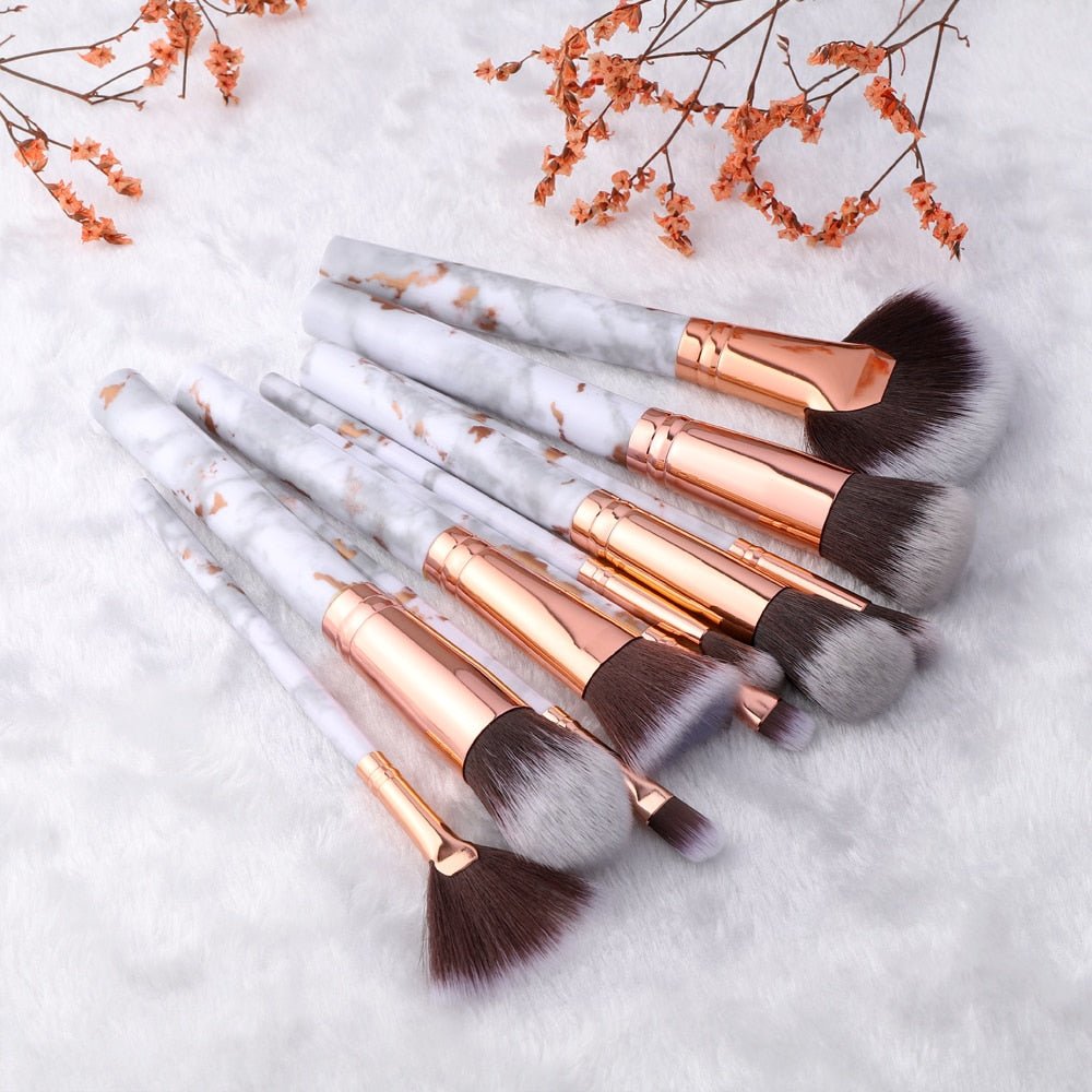 best FLD 5/15Pcs Makeup Brushes Tool Set Cosmetic Powder Eye Shadow Foundation Blush Blending Beauty Make Up Brush Maquiagem 0 shop online at M2K Trends for