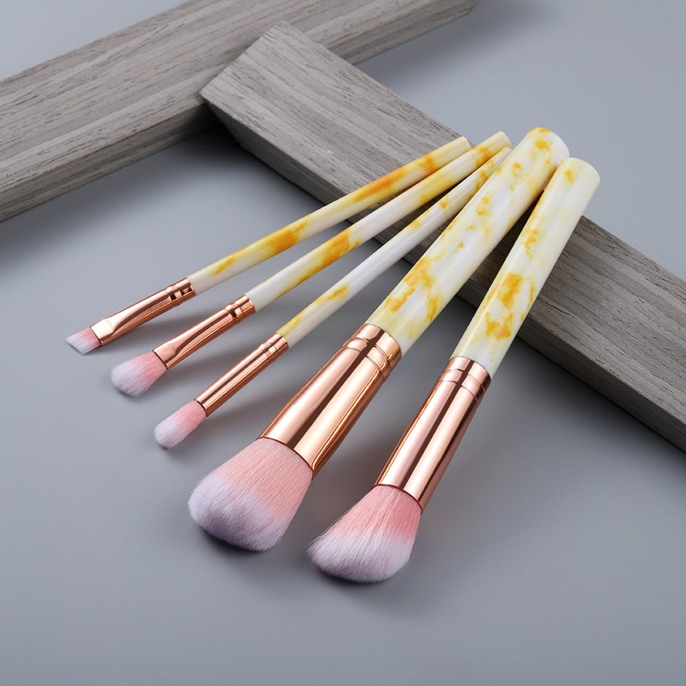 best FLD 5/15Pcs Makeup Brushes Tool Set Cosmetic Powder Eye Shadow Foundation Blush Blending Beauty Make Up Brush Maquiagem 0 shop online at M2K Trends for