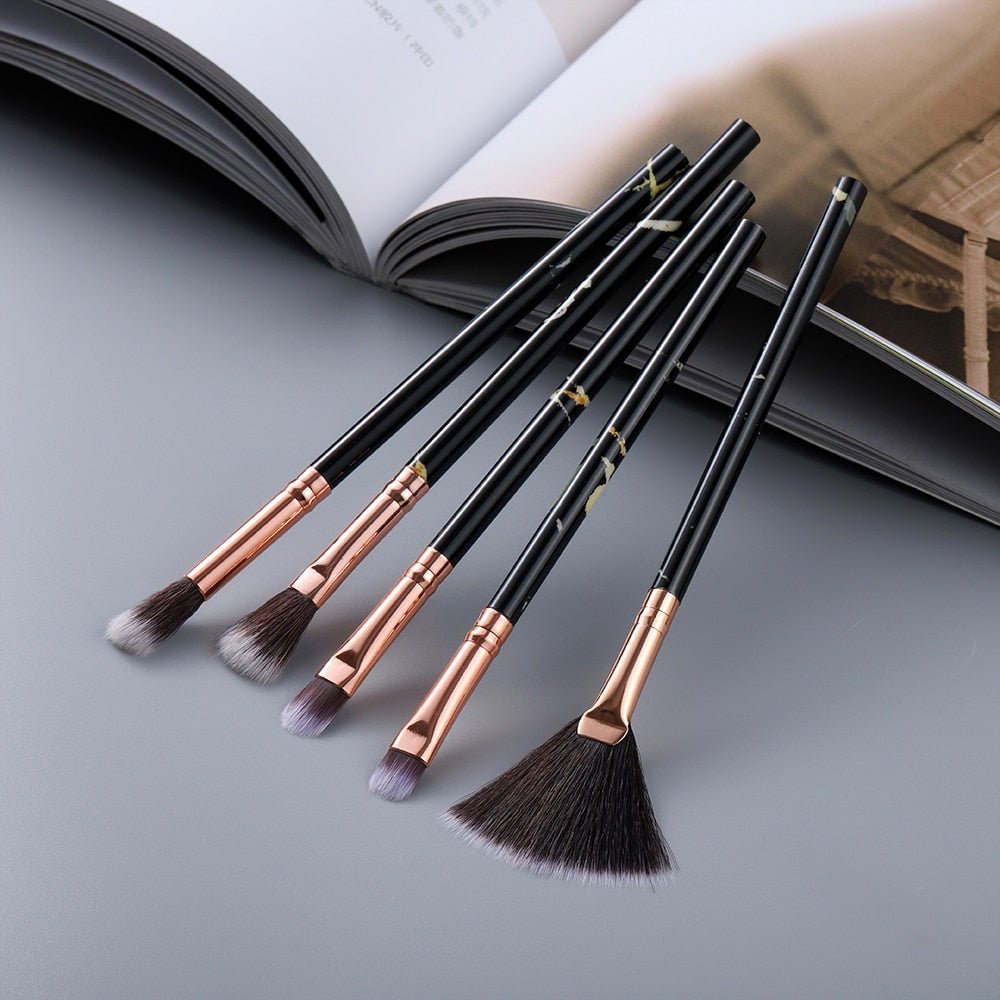 best FLD 5/15Pcs Makeup Brushes Tool Set Cosmetic Powder Eye Shadow Foundation Blush Blending Beauty Make Up Brush Maquiagem 0 shop online at M2K Trends for