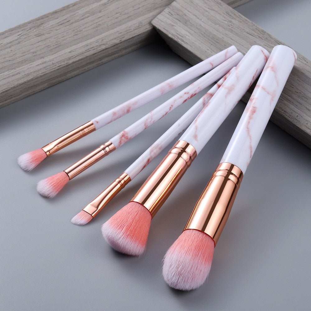 best FLD 5/15Pcs Makeup Brushes Tool Set Cosmetic Powder Eye Shadow Foundation Blush Blending Beauty Make Up Brush Maquiagem 0 shop online at M2K Trends for