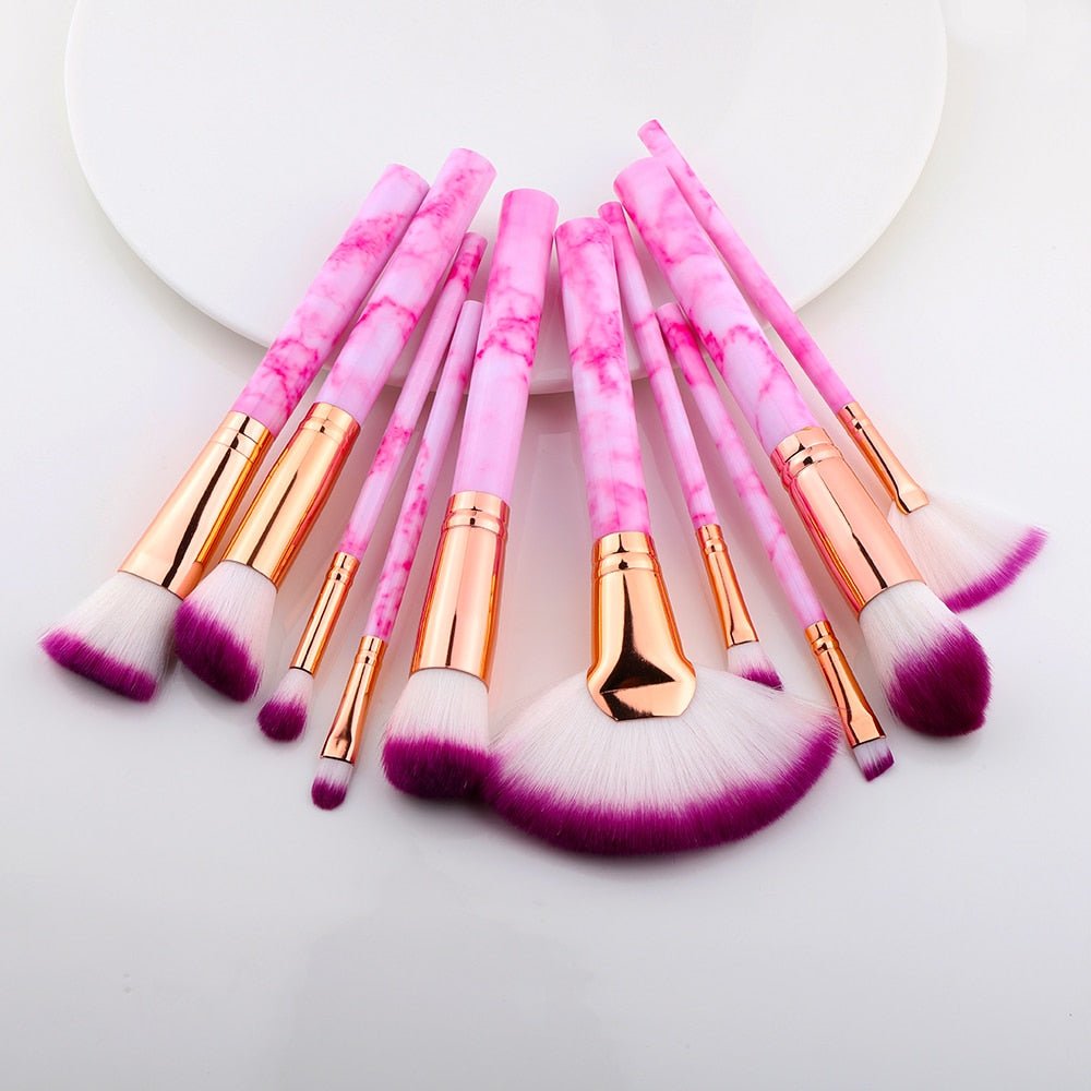 best FLD 5/15Pcs Makeup Brushes Tool Set Cosmetic Powder Eye Shadow Foundation Blush Blending Beauty Make Up Brush Maquiagem 0 shop online at M2K Trends for