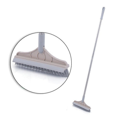 best Floor Gap Cleaning Bristles Brush V-broom Rubber Wiper Glass Bathroom Toilet Tile Water Drying Dust Pet Hair Household Scraper Floor Gap shop online at M2K Trends for Cleaning Bristles Brush V-broom Rubber Wiper