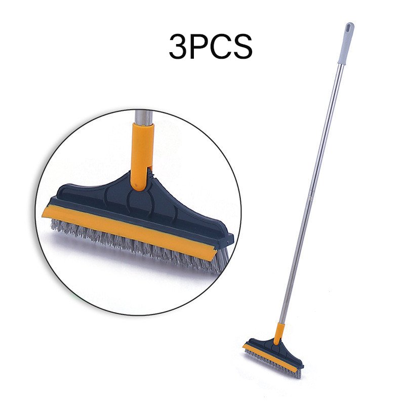 best Floor Gap Cleaning Bristles Brush V-broom Rubber Wiper Glass Bathroom Toilet Tile Water Drying Dust Pet Hair Household Scraper Floor Gap shop online at M2K Trends for Cleaning Bristles Brush V-broom Rubber Wiper