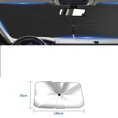 best Foldable Car Windshield Sun Shade Umbrella UV Protection Heat Insulation Parasol Auto Front Window Cover Interior Protector Summer Gadgets 0 shop online at M2K Trends for