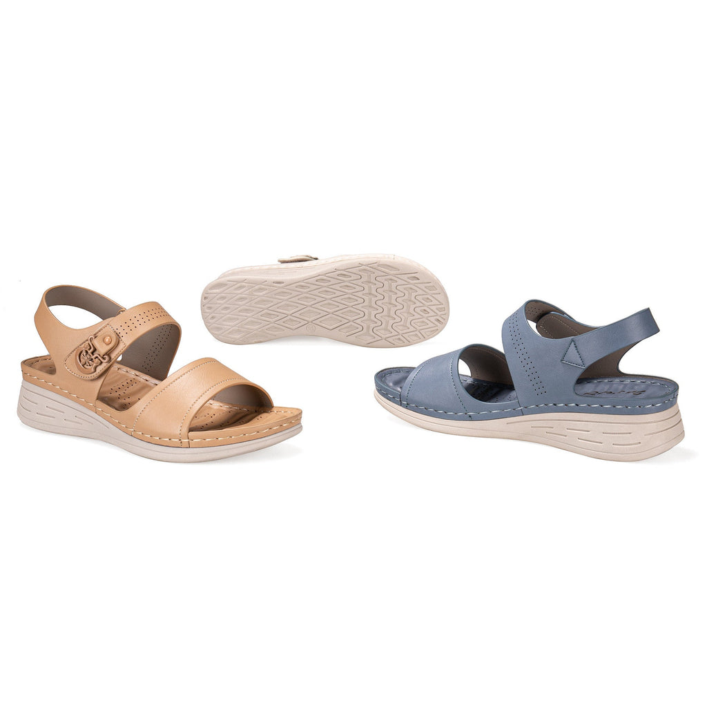 best Foot Latex Sandals Wedge Comfortable Large Size Sandals sandals shop online at M2K Trends for #CanadaApparel #CanadianDesign