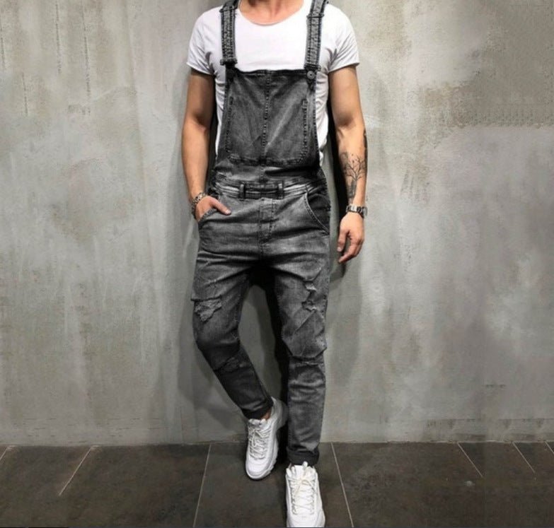 best Frayed Men's Foreign Trade Jeans Trousers And Overalls 0 shop online at M2K Trends for