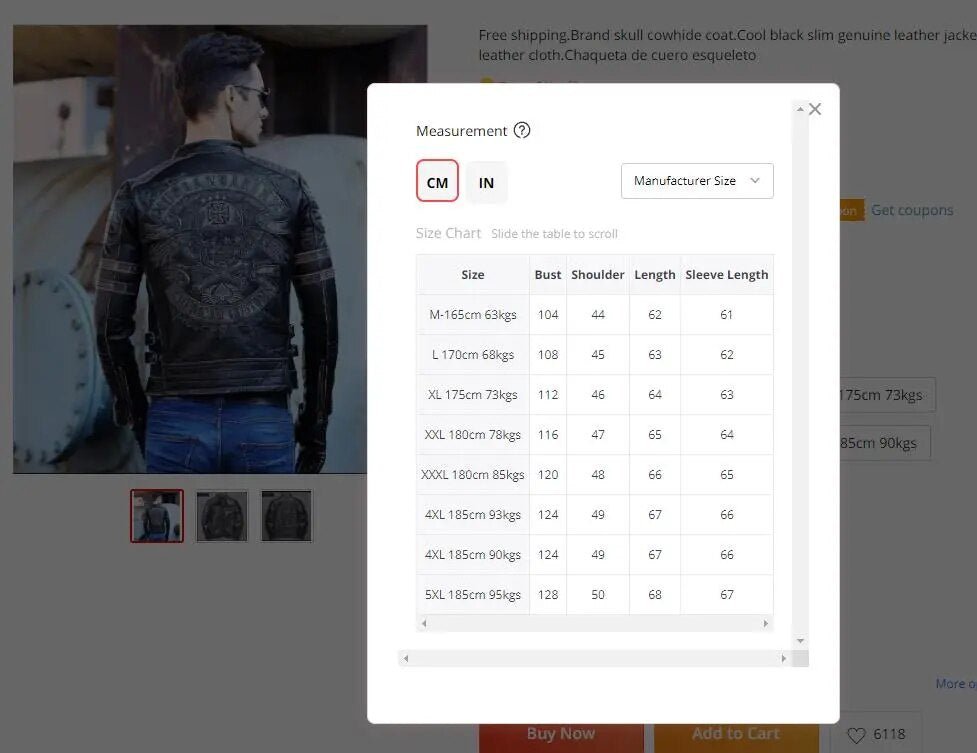 best Free shipping.Brand skull cowhide coat.Y2K black slim genuine leather jacket,Rider leather cloth.Chaqueta de cuero esqueleto shop online at M2K Trends for