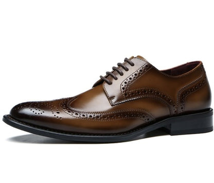 best Genuine Leather Business Casual Dress British Style Leather Shoes Shoes shop online at M2K Trends for