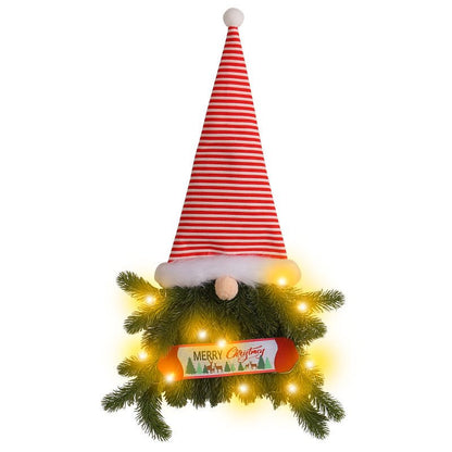 best Glowing Christmas Wreath Upside Down Tree Stripes A Tall Hat 0 shop online at M2K Trends for