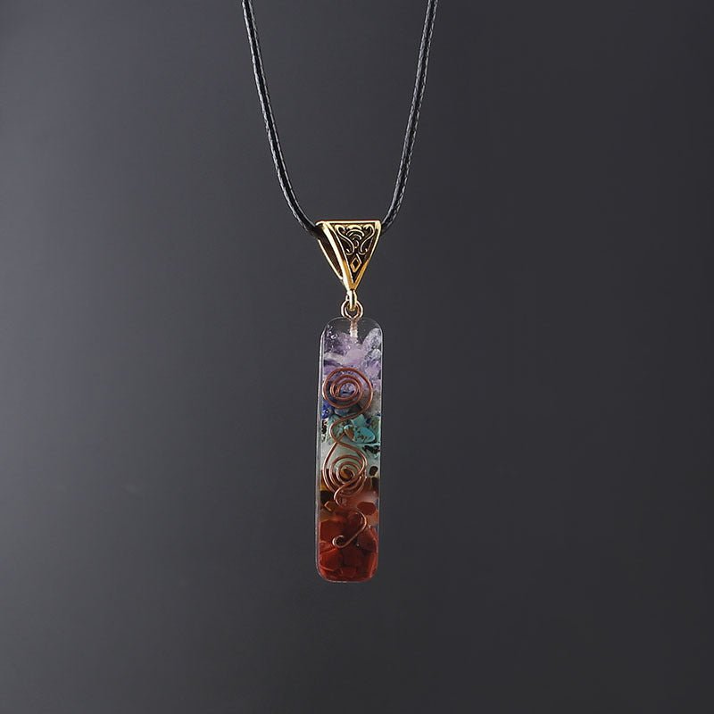 best Gravel Seven Chakra Spirit Pendant 0 shop online at M2K Trends for