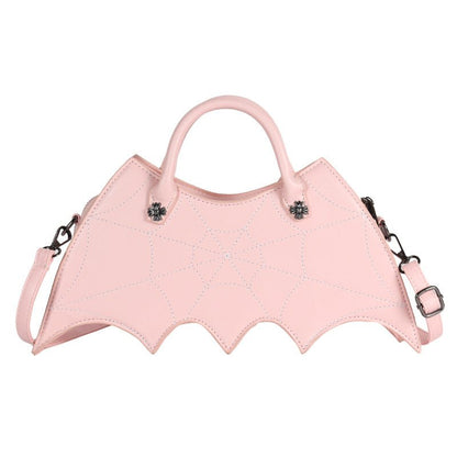 best Halloween Spider Web Shape Shoulder Bags Personality Batgirl Tide Pu Handbags Fashoin Messenger Crossbody Bag 0 shop online at M2K Trends for