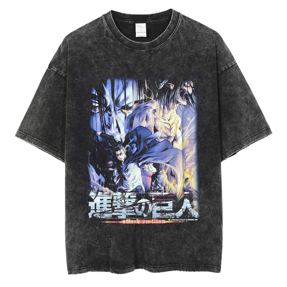best Harajuku Streetwear Men Oversize T Shirt Unisex Japanese Anime Graphic Print Vintage T-Shirt Summer Short Sleeve Cotton Tshirt 0 shop online at M2K Trends for