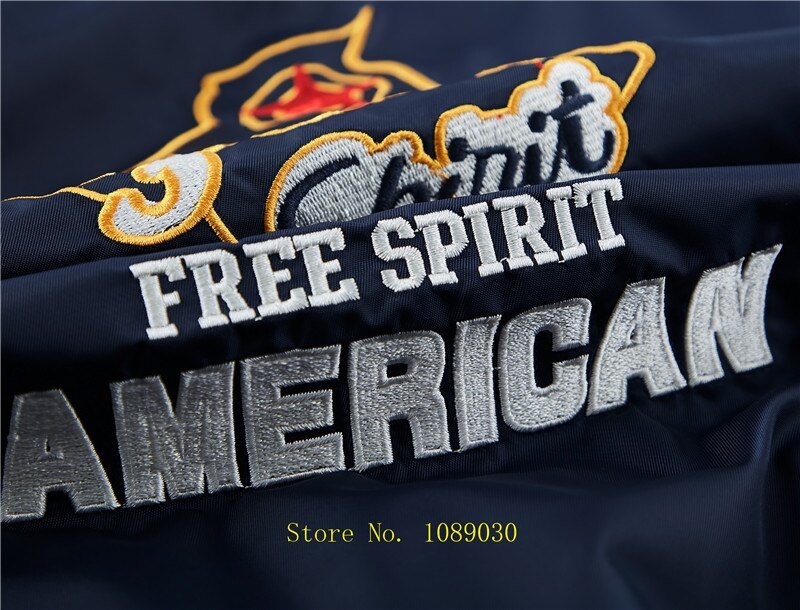 best Hip hop Jacket Men High quality Thick Army Navy White Military motorcycle Ma-1 aviator Pilot Men Baseball Bomber Jacket Men 0 shop online at M2K Trends for