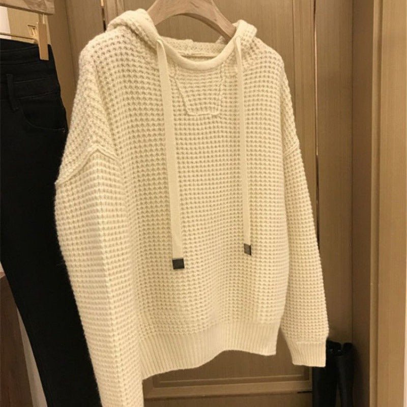 best Hooded Sweater Sweater Men's Versatile Color Sweater Youth Long Sleeve 0 shop online at M2K Trends for