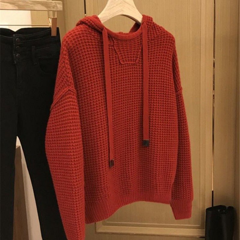 best Hooded Sweater Sweater Men's Versatile Color Sweater Youth Long Sleeve 0 shop online at M2K Trends for