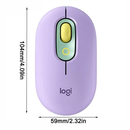 best Hot 1000DPI Wireless Mouse USB Rechargeable Bluetooth-compatible RGB Mouse Silent Mouse With Backlight Purple/pink/yellow shop online at M2K Trends for