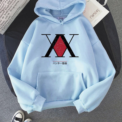 best HUNTER X HUNTER Harajuku Pink Pullovers Casual Tops O-neck Women's Hooded Sweatshirt Student casua Hoodie Pullovers Long Sleeves 0 shop online at M2K Trends for