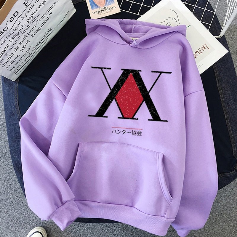 best HUNTER X HUNTER Harajuku Pink Pullovers Casual Tops O-neck Women's Hooded Sweatshirt Student casua Hoodie Pullovers Long Sleeves 0 shop online at M2K Trends for