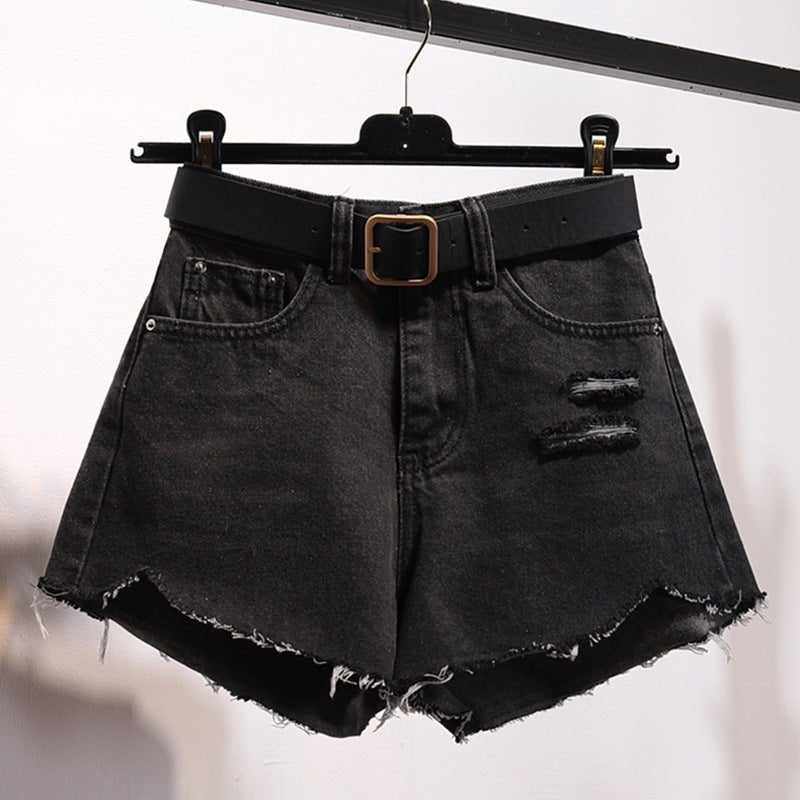 best Irregular Denim Shorts Women 0 shop online at M2K Trends for