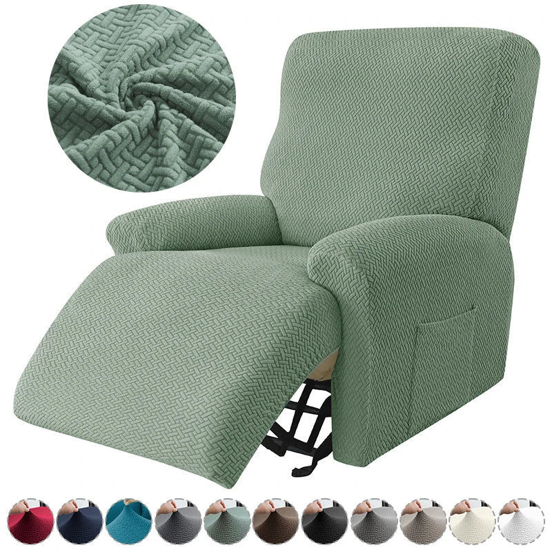 best Jacquard Recliner Cover Elastic Sofa Covers Couch Cover Stretch Slipcovers Sofa Towel Armchair Case Anti-Dust Lazy Boy Sofa shop online at M2K Trends for