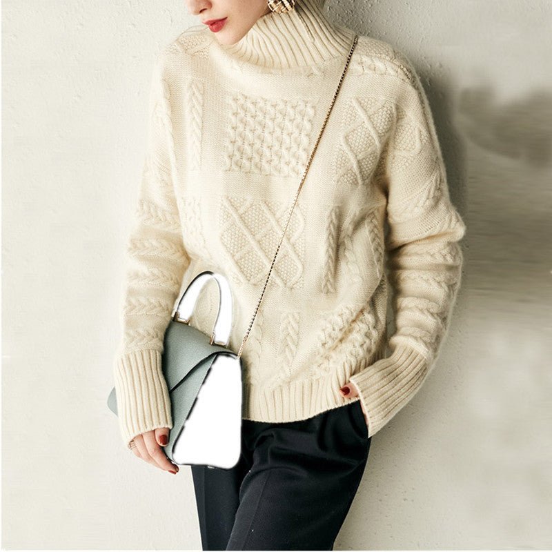 best Jiugongge Knitted Bottoming Sweater Sweater Coat 0 shop online at M2K Trends for