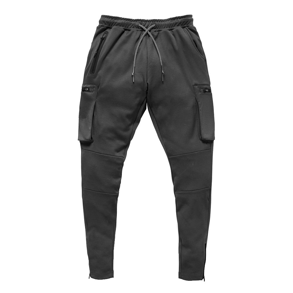 best Joggers Men 2020 Streetwear Trousers Multiple Zipper Pockets Muscle Mens Pants , Sweatpants Tracksuit 20CK19 0 shop online at M2K Trends for