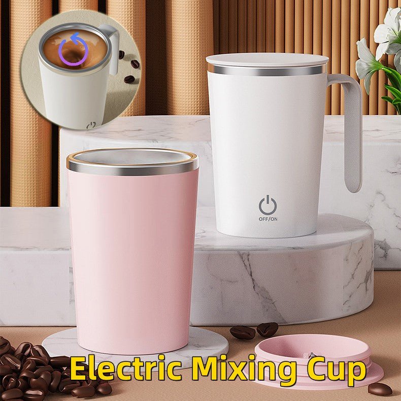 best Kitchen Electric Mixing Cup Stirring Coffee Cup Automatic Mixing Mugs Cup Lazy Rotating Magnetic Water Cup Accessories shop online at M2K Trends for Wireless