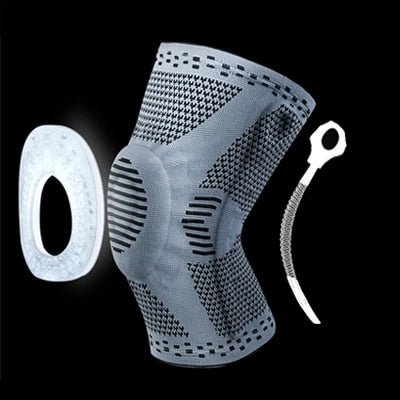 best Knee Patella Protector Brace Silicone Spring Knee Pad Accessories shop online at M2K Trends for Knee Patella Protector Brace Silicone Spring Knee Pad