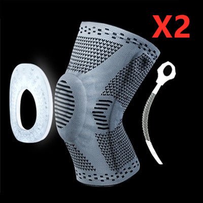 best Knee Patella Protector Brace Silicone Spring Knee Pad Accessories shop online at M2K Trends for Knee Patella Protector Brace Silicone Spring Knee Pad