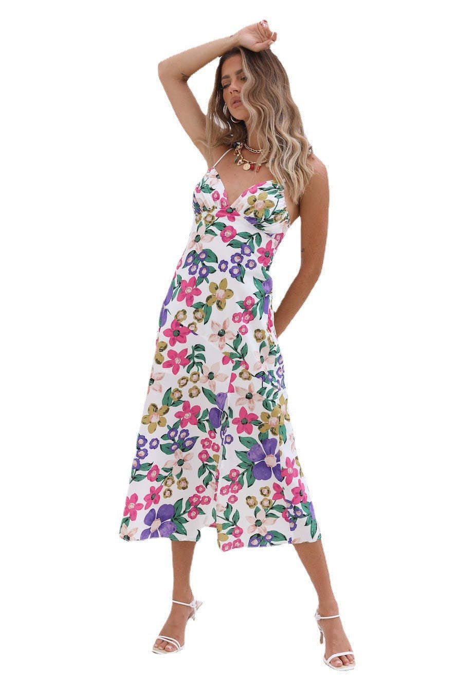 best Ladies Casual Beach Halter Dress dress shop online at M2K Trends for