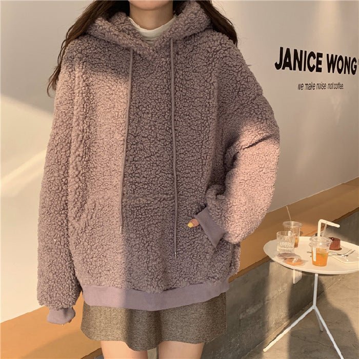best Lamb wool cute bear ear sweater 0 shop online at M2K Trends for