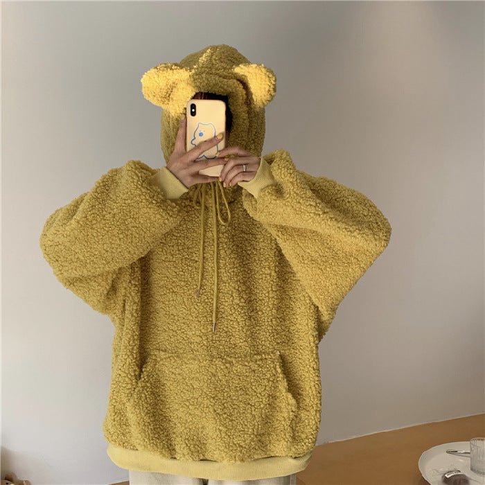 best Lamb wool cute bear ear sweater 0 shop online at M2K Trends for
