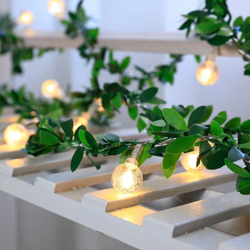 best LED Light String Simulation Green Leaf Vine 0 shop online at M2K Trends for