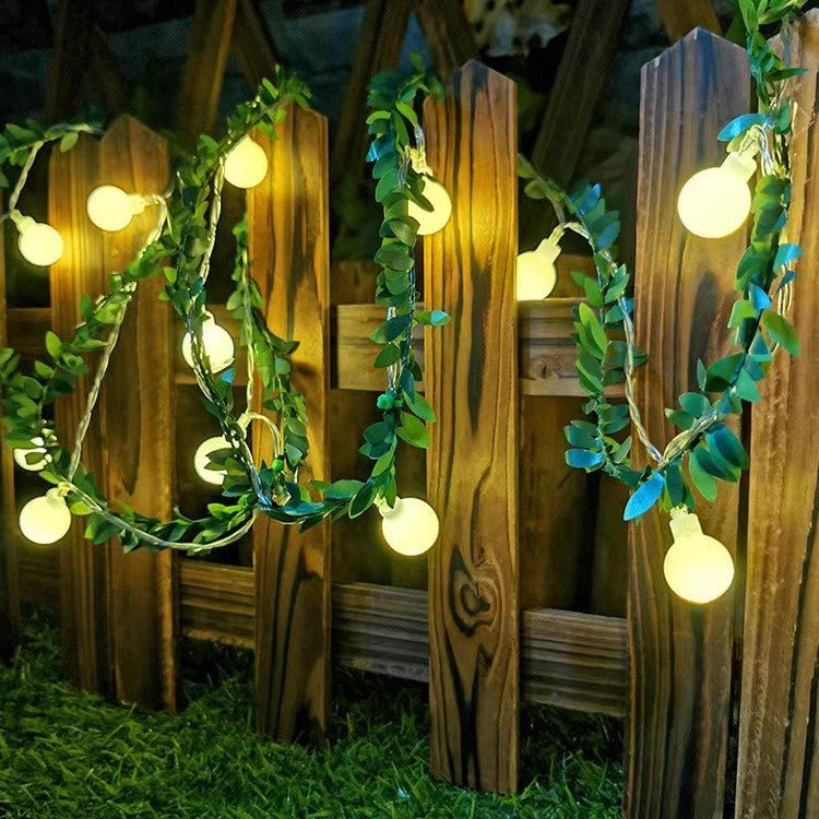 best LED Light String Simulation Green Leaf Vine 0 shop online at M2K Trends for