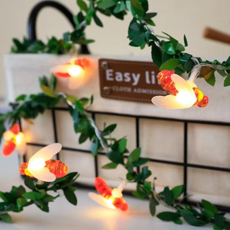 best LED Light String Simulation Green Leaf Vine 0 shop online at M2K Trends for