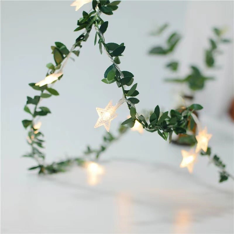 best LED Light String Simulation Green Leaf Vine 0 shop online at M2K Trends for