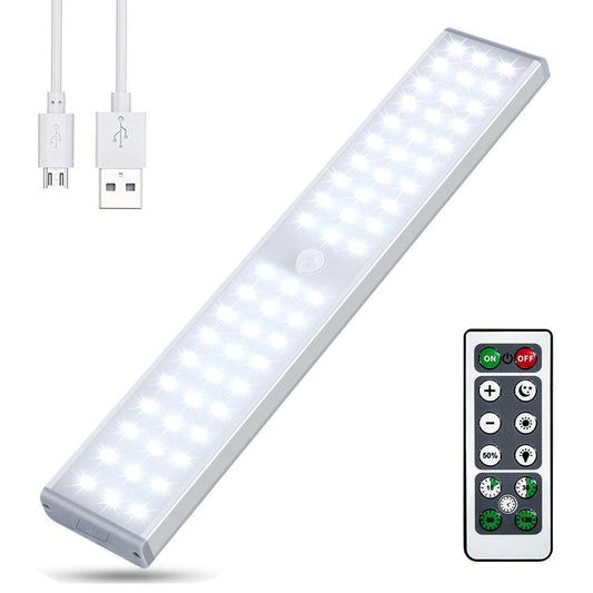 best LED Night light Cabinet Wardrobe Lamp USB Rechargeable Remote Control Lighting shop online at M2K Trends for LED Lamps