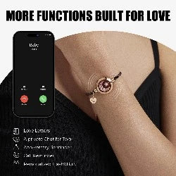 best Long Distance touch Light up&Vibrate Bracelets for Couples, Long Distance Relationship Gifts Smart Sun&Moon Love Bracelet Long Distance touch Light up&Vibrate Bracelets for Couples shop online at M2K Trends for gift