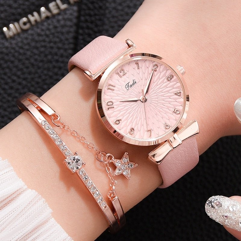 best Luxury Women Bracelet Quartz Watches For Women Magnetic Watch Ladies Sports Dress Pink Dial Wrist Watch Clock Relogio Feminino 0 shop online at M2K Trends for