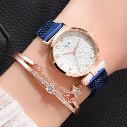 best Luxury Women Bracelet Quartz Watches For Women Magnetic Watch Ladies Sports Dress Pink Dial Wrist Watch Clock Relogio Feminino 0 shop online at M2K Trends for