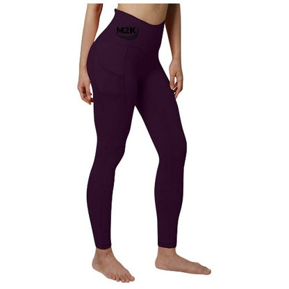 best M2K leggings Fashion Ladies Sports Phone Pocket Leggings Clothing shop online at M2K Trends for