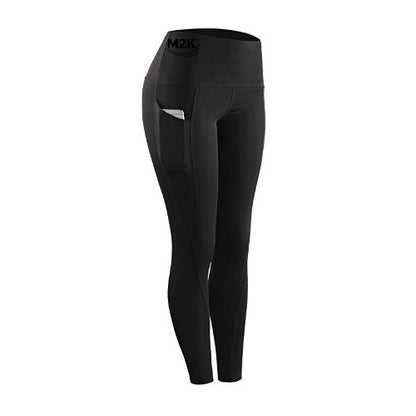 best M2K leggings Fashion Ladies Sports Phone Pocket Leggings Clothing shop online at M2K Trends for