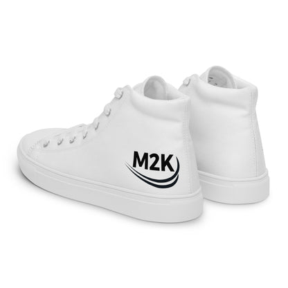 best M2K Men’s high top canvas shoes shop online at M2K Trends for