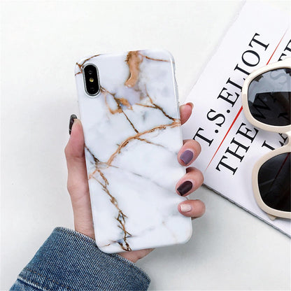 best Marble Silicone Phone Case For iphone 13 12 SE 2020 11 Pro XS Max X XR 7 8 Plus Case Soft TPU Luxury Glossy Back Cover 0 shop online at M2K Trends for