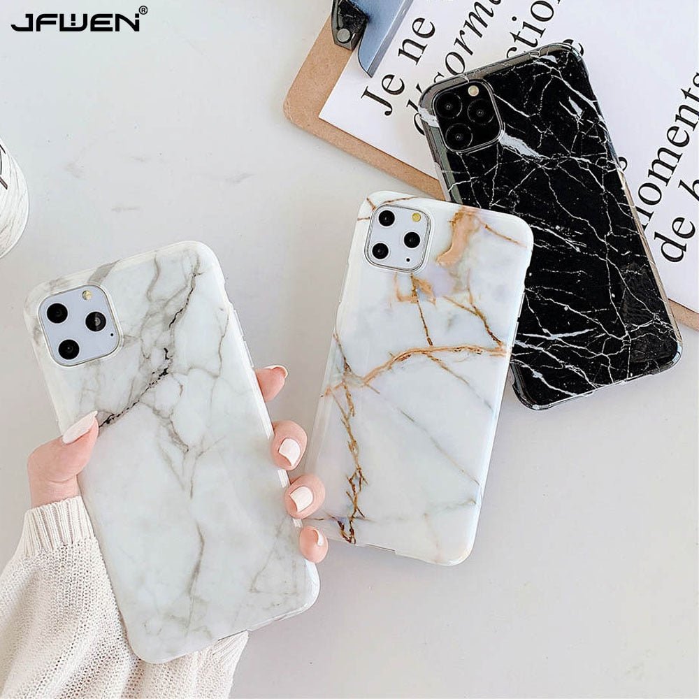 best Marble Silicone Phone Case For iphone 13 12 SE 2020 11 Pro XS Max X XR 7 8 Plus Case Soft TPU Luxury Glossy Back Cover 0 shop online at M2K Trends for