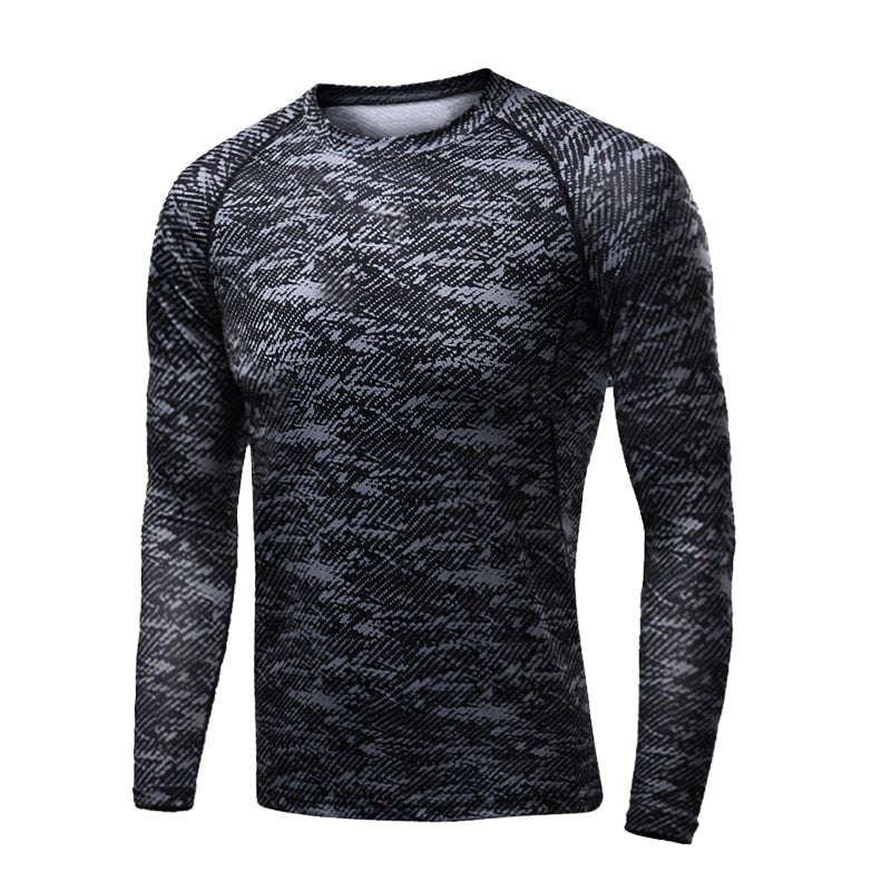 best Men Compression Running T Shirt Fitness Tight Long Sleeve Sport Tshirt Training Jogging Shirts Gym Sportswear Quick Dry Rashgard 0 shop online at M2K Trends for